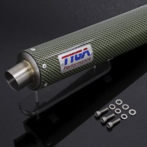 Silencer, Carbon/Kevlar, Two Stroke, 70mm, Assy