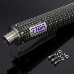 Silencer, Carbon/Kevlar, Two Stroke, 70mm, Assy
