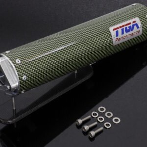 Silencer, Carbon/Kevlar, Two Stroke, 70mm, Assy