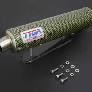 Silencer, Carbon/Kevlar, Two Stroke, 70mm, Assy (Clearout)