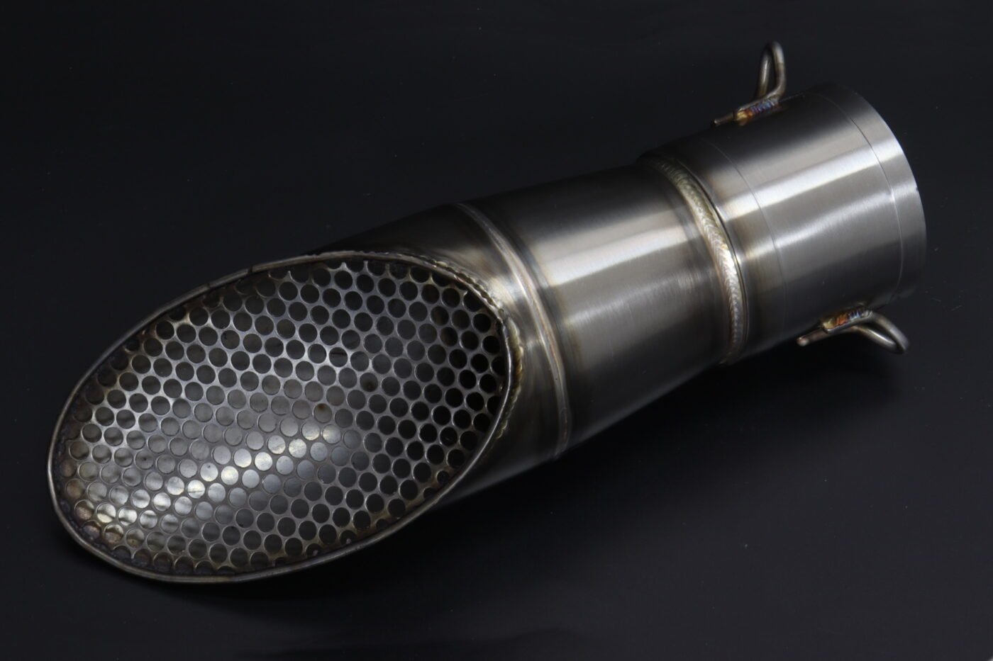 Section, Mesh Slip-On, Stainless, KTM 390 Duke