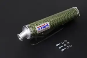 Silencer, Carbon/Kevlar, Premium, Two Stroke, Assy.