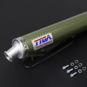 Silencer, Carbon/Kevlar, Premium, Two Stroke, Assy.