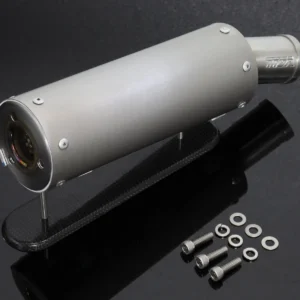 Silencer, Left, Ultra Shorty, Stainless, Two Stroke, 70mm, Assy
