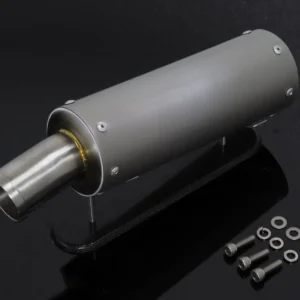 Silencer, Right, Ultra Shorty, Stainless, Two Stroke, 70mm, Assy