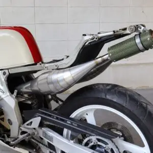 Silencer, Right, Ultra Shorty, Carbon/Kevlar, Two Stroke, 70mm, Assy