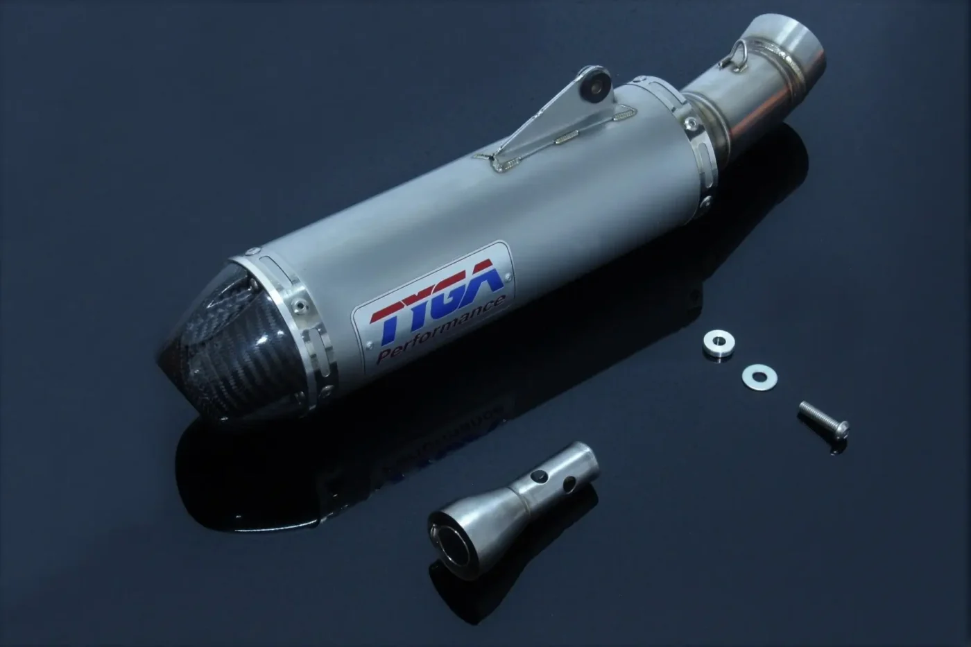 Silencer, Stainless, Round, WSS300, Assy, KTM RC390 2022-2025