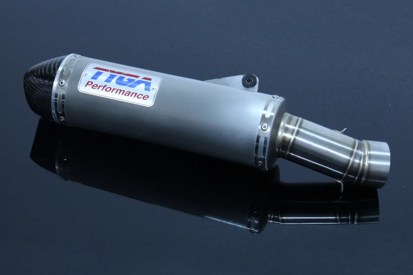 Silencer, Stainless, Round, WSS300, No fittings, KTM RC390 2022-2025
