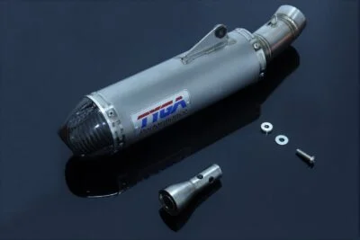 Silencer, Stainless, Round, WSS300, (Race) KTM RC390, Assy