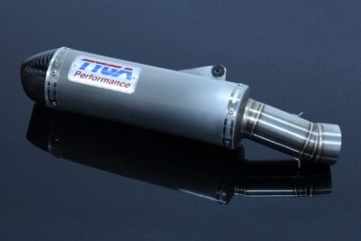 Silencer, Stainless, Round, WSS300, (Race) KTM RC390, No fittings