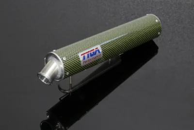 Silencer, Carbon/Kevlar, Two Stroke, 32mm ID, No Fittings