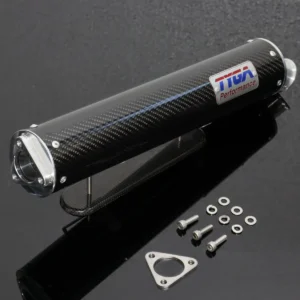 Silencer, Carbon, Two Stroke, 32mm ID Assy.