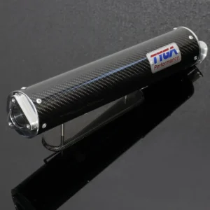 Silencer, Carbon, Two Stroke, 32mm ID, No Fittings