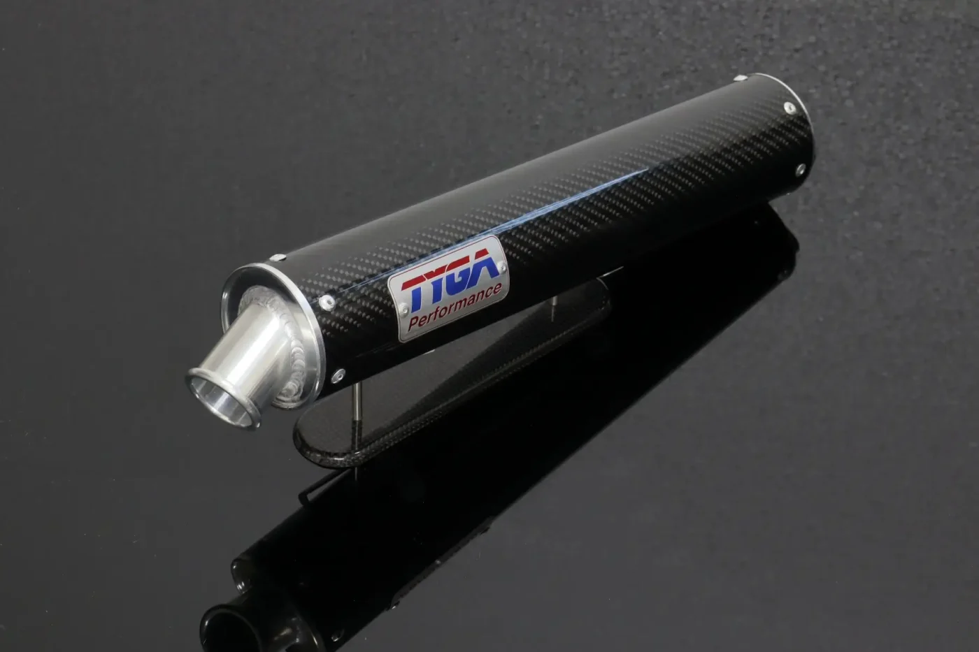 Silencer, Carbon, Two Stroke, 32mm ID, No Fittings