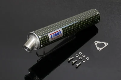 Silencer, Special Carbon/Kevlar, Two Stroke, 32mm ID Assy.