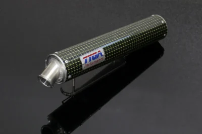 Silencer, Special Carbon/Kevlar, Two Stroke, 32mm ID, No Fittings