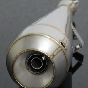Silencer, Stainless Moto Maggot, Right, KTM RC390 Serpent, No fittings
