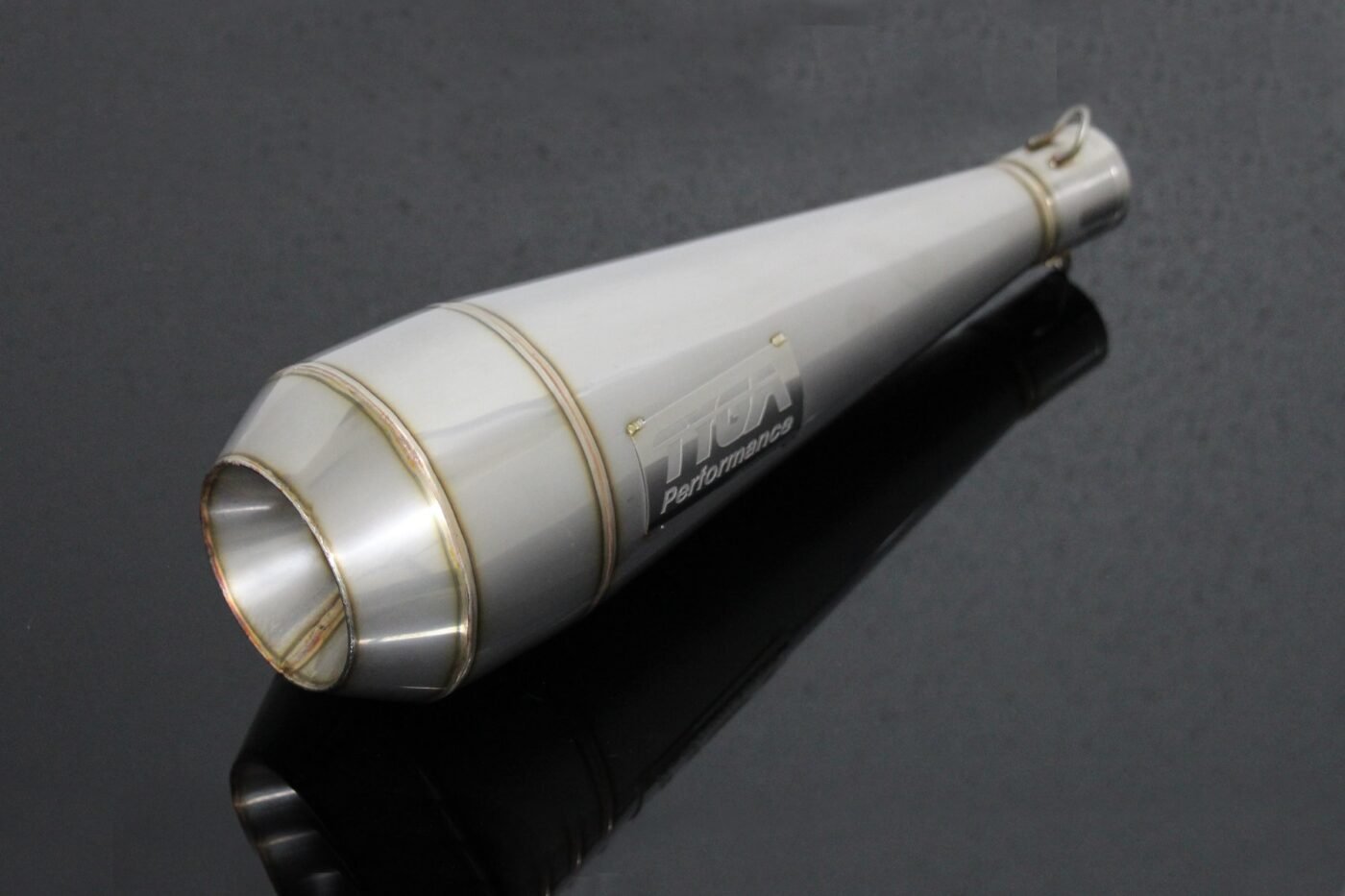 Silencer, Stainless, Moto Maggot, Monkey 125 ((2018-2024)) no fittings
