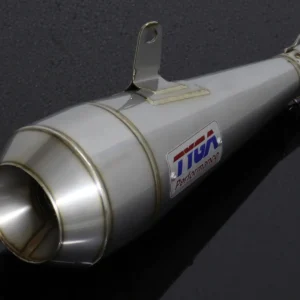 Silencer, Stainless Moto Maggot, 35 mm., Right, Grom, No fittings