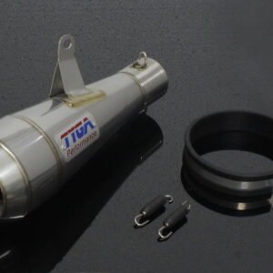 Silencer, Stainless Moto Maggot, 50.8 mm., Ninja 300R, Assy.