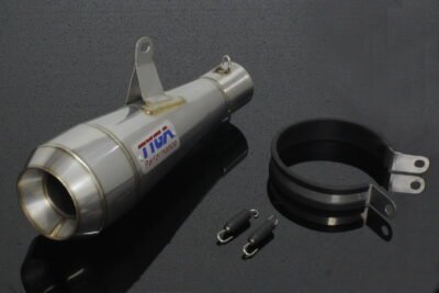 Silencer, Stainless Moto Maggot, 50.8 mm., Ninja 300R, Assy.