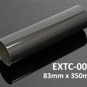 Tube, Carbon, Round, 83mm x 350mm