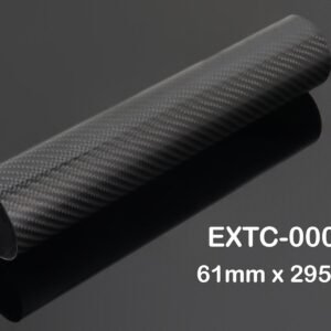 Tube, Carbon, Round, 61mm x 295mm