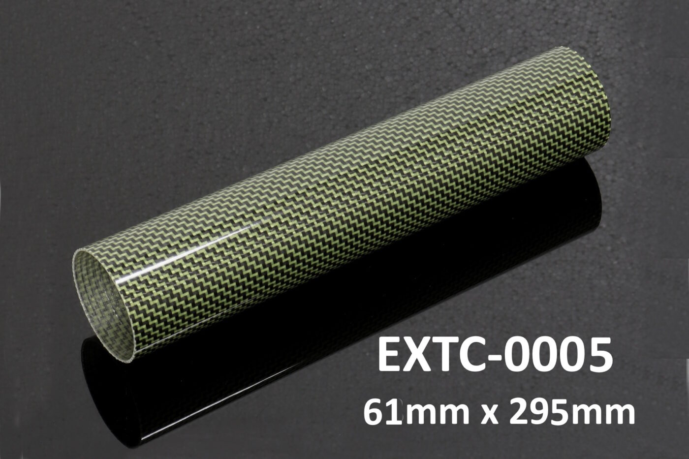 Tube, Carbon/Kevlar, Round, 61mm x 295mm