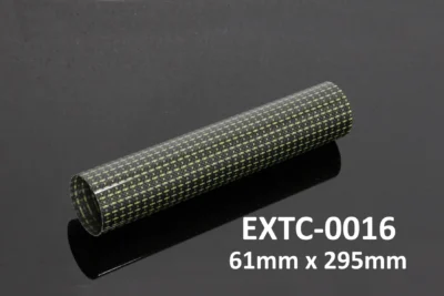Tube, Carbon/Kevlar Special, Round, 61mm x 295mm