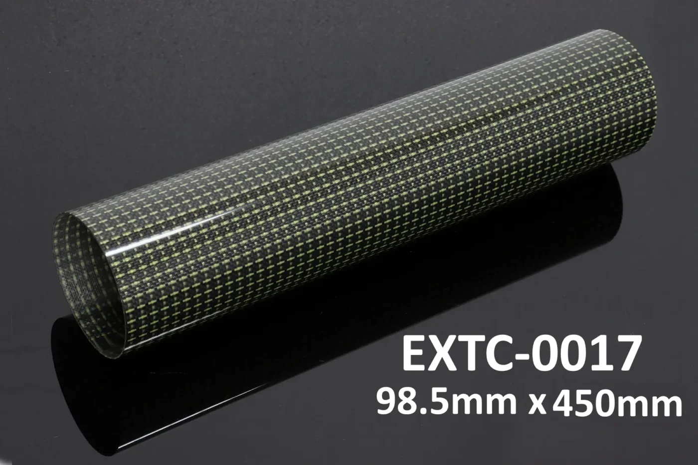 Tube, Kevlar/Carbon, Special, Round, 98.5mm x 450mm