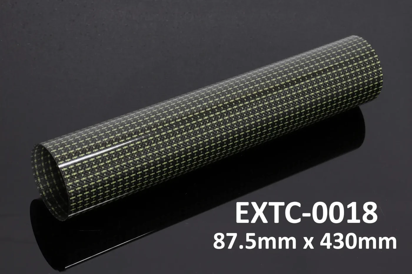 Tube, Carbon/Kevlar, Special, Round, 87.5mm x 430mm