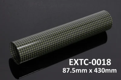 Tube, Carbon/Kevlar, Special, Round, 87.5mm x 430mm