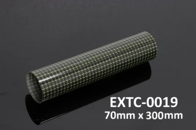 Tube, Carbon/Kevlar Special, Round, 70mm x 300mm