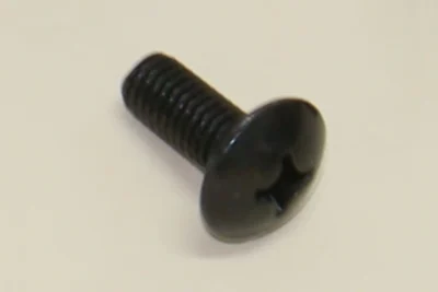 Domehead Bolt, Black, M6x15