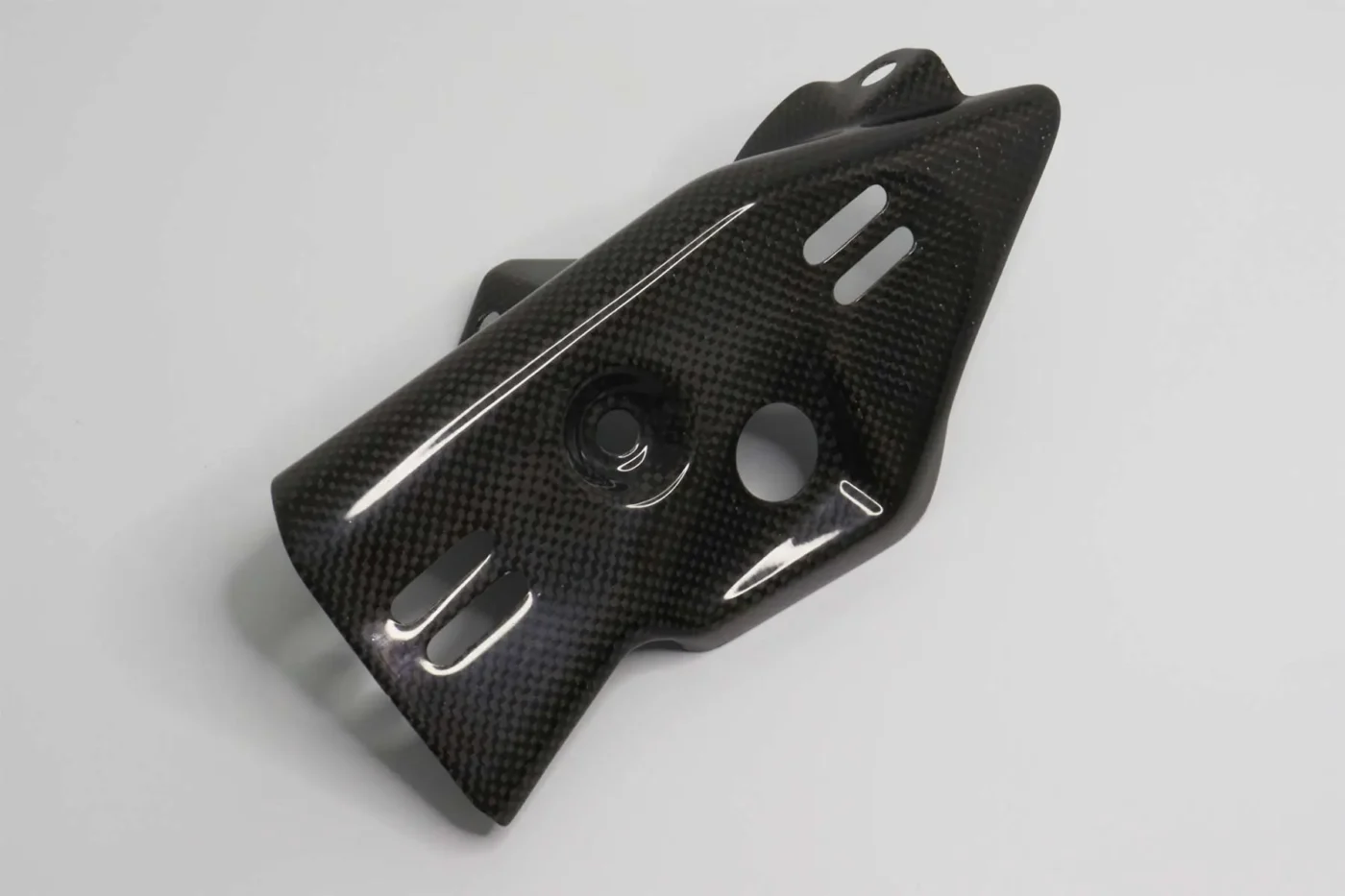 Exhaust Heat Shield, Carbon, 2011-15 Kawasaki ZX10R