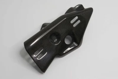 Exhaust Heat Shield, Carbon, 2011-15 Kawasaki ZX10R
