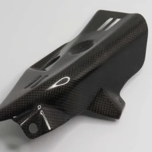 Exhaust Heat Shield, Carbon, 2011-15 Kawasaki ZX10R
