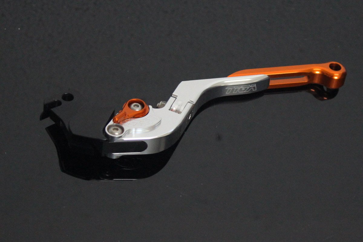 Clutch Lever CNC, TYGA, Adjustable, Flip-Up Type