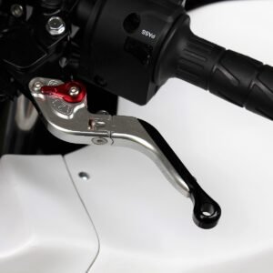 Clutch Lever CNC, TYGA, Adjustable, Flip-Up Type, Ninja 400/500
