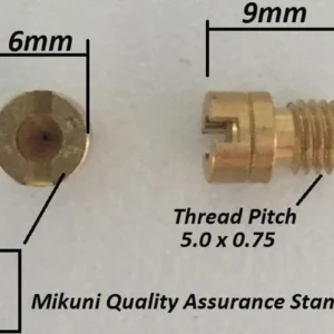 Main Jet, MIKUNI, (TYPE: N102.221) select size in options
