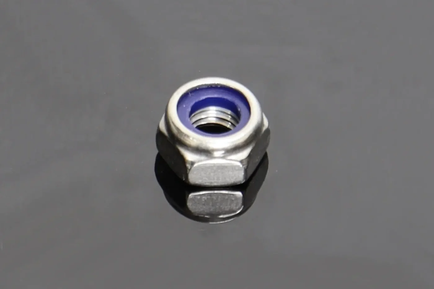 Nyloc Nut, Stainless, M6