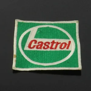 Vintage embroidered Castrol patch