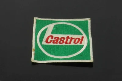Vintage embroidered Castrol patch