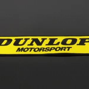 Vintage embroidered Dunlop patch