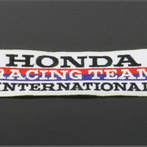 Vintage embroidered Honda Racing Team patch (13 cm)