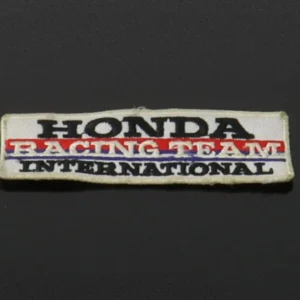 Vintage embroidered Honda Racing Team patch (9 cm)