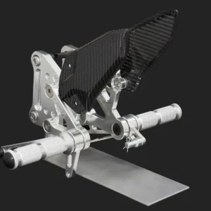 Racing Step Kit, (Adjustable), Quick Shift, Silver Ninja ZX-4R