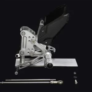 Racing Step Kit, (Adjustable), Normal Shift, Silver, Ninja ZX-4R(R)