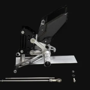 Racing Step Kit, (Adjustable), Normal Shift, Silver, Ninja ZX-4R(R)