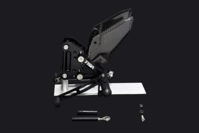 Racing Step Kit, (Adjustable), Quick Shift, Black Ninja ZX-4R(R)